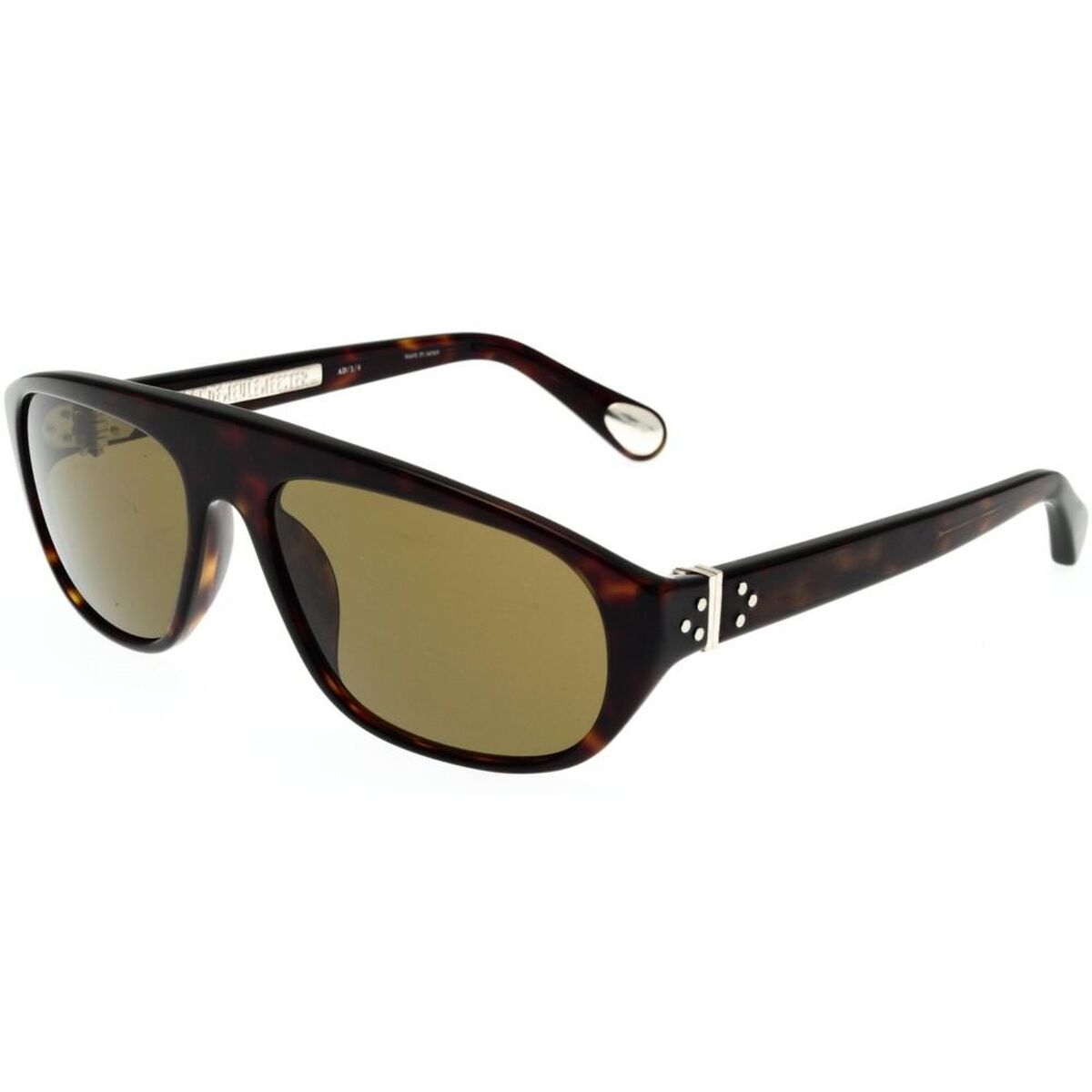 Women's sunglasses Linda Farrow ANN DEMEULEMEESTER 1 AMBER T-SHELL 925 SILVER